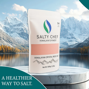 Organic Pink Himalayan Salt Coarse 1000g Natural & Pure for Cooking
